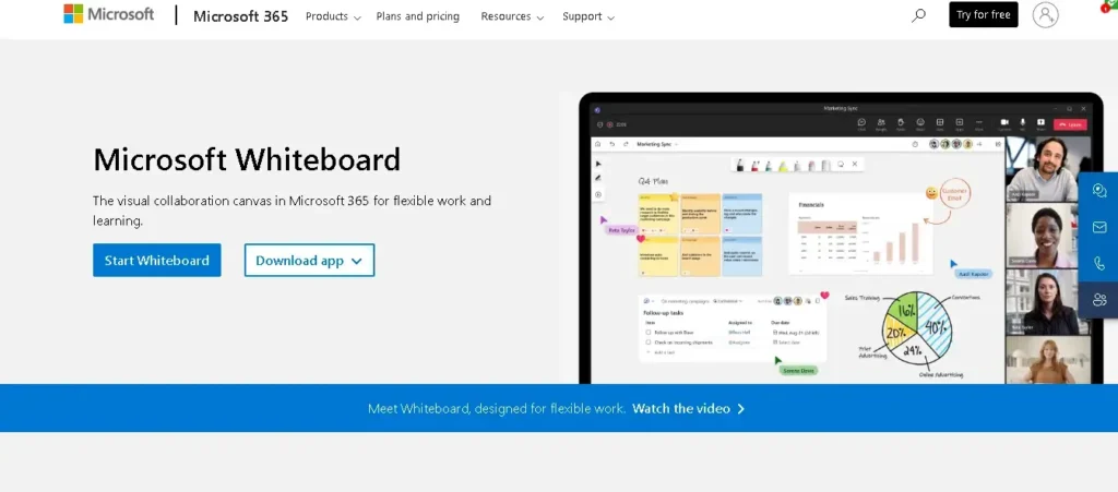 Microsoft Whiteboard
